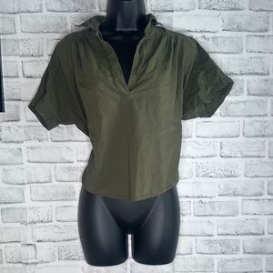 Universal Thread Olive Green Women's Top Size Small